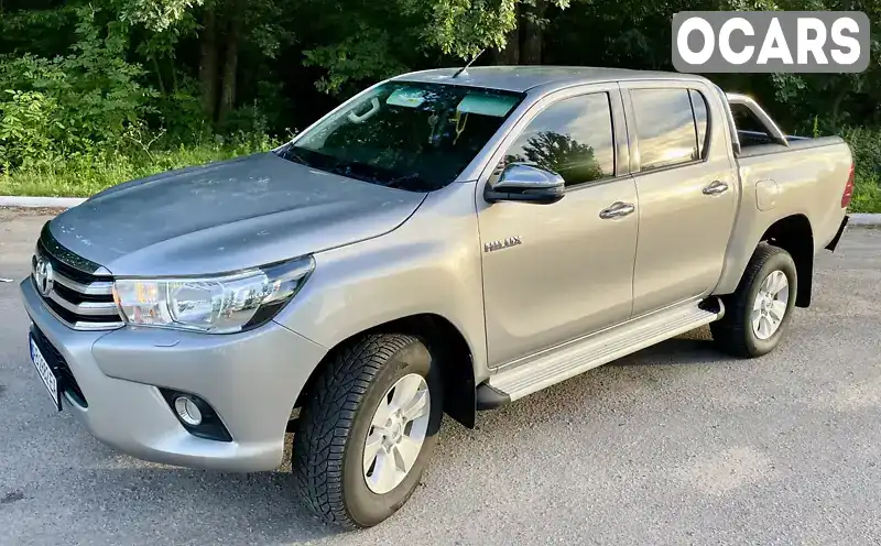 Пікап Toyota Hilux 2018 2.4 л. Ручна / Механіка обл. Вінницька, Погребище - Фото 1/21