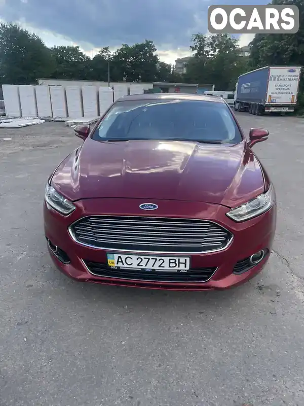 Седан Ford Fusion 2015 2 л. Автомат обл. Волинська, Луцьк - Фото 1/20