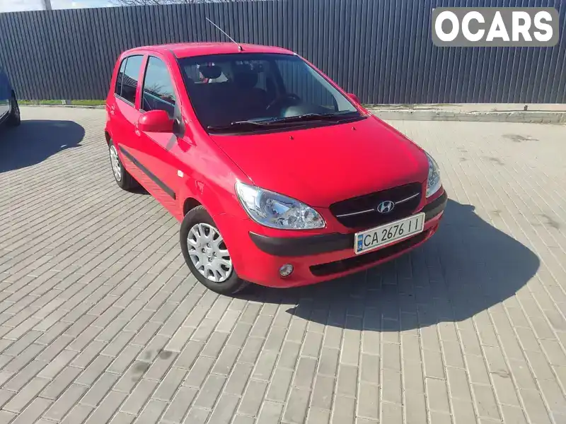 Хэтчбек Hyundai Getz 2008 1.4 л. Ручная / Механика обл. Черкасская, Черкассы - Фото 1/19