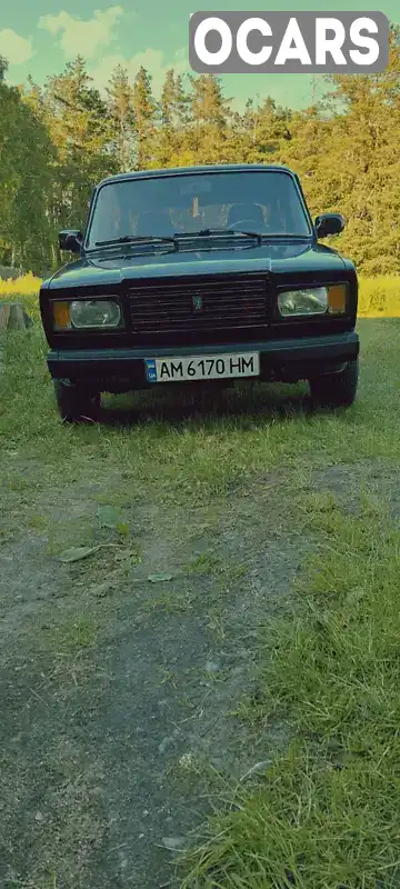 Седан ВАЗ / Lada 2107 2010 1.57 л. Ручна / Механіка обл. Житомирська, Коростишів - Фото 1/10