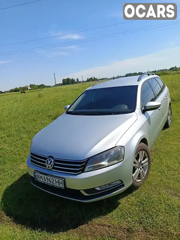 Універсал Volkswagen Passat 2012 1.97 л. Ручна / Механіка обл. Житомирська, Брусилів - Фото 1/3