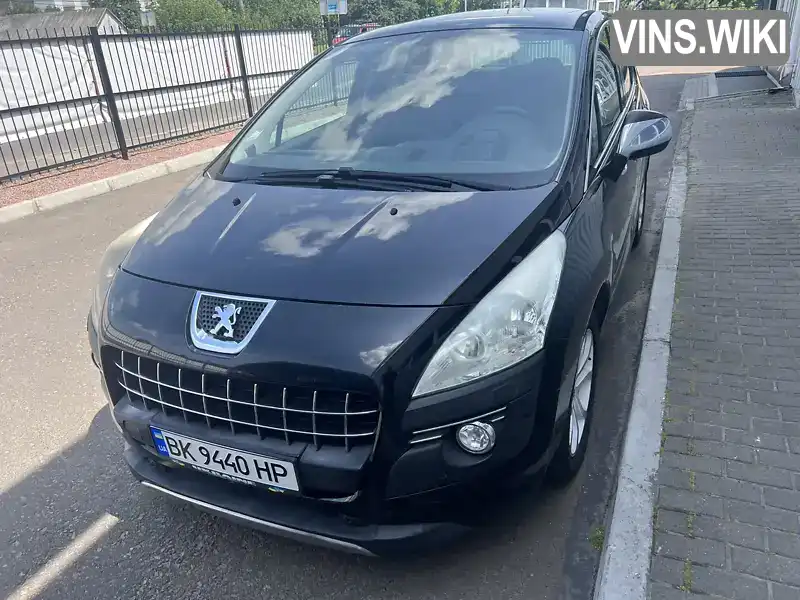 Позашляховик / Кросовер Peugeot 3008 2010 1.6 л. Ручна / Механіка обл. Рівненська, Рівне - Фото 1/13