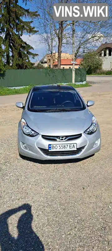 Седан Hyundai Elantra 2013 1.59 л. Ручна / Механіка обл. Закарпатська, Ужгород - Фото 1/20