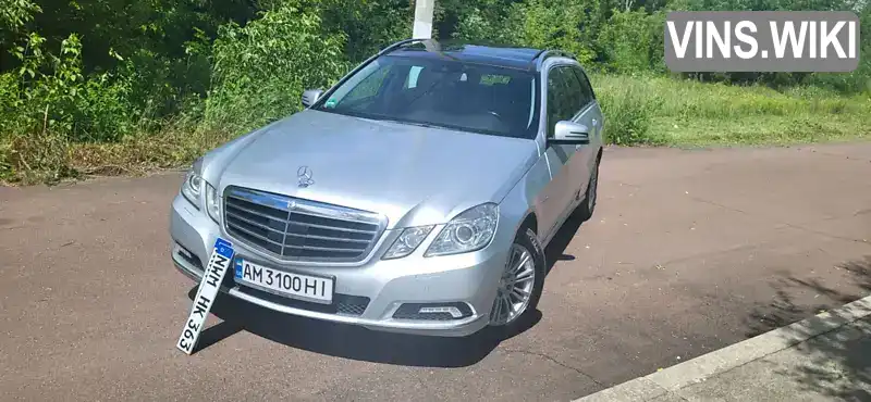 Универсал Mercedes-Benz E-Class 2010 2.14 л. Типтроник обл. Житомирская, Коростень - Фото 1/21