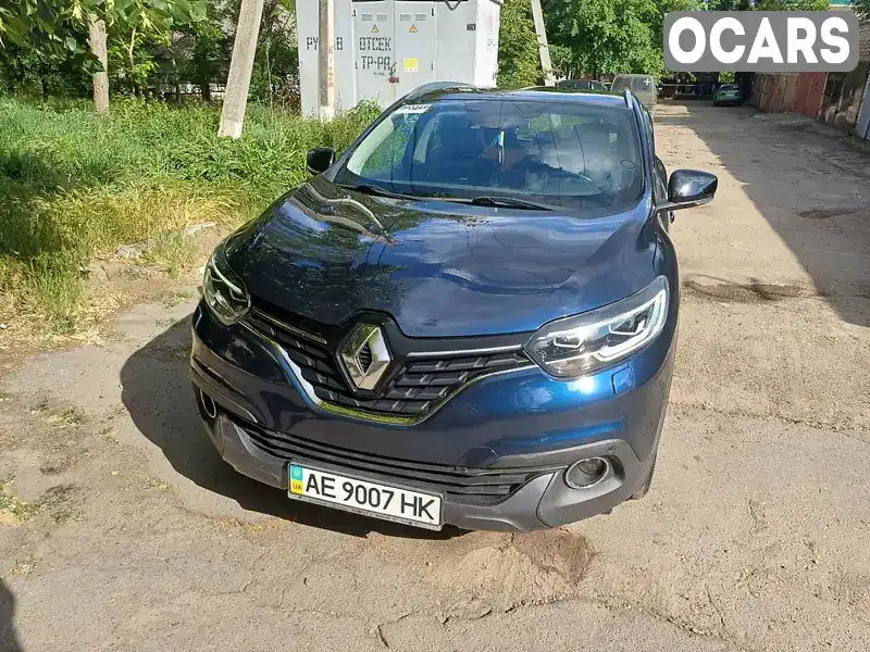 Позашляховик / Кросовер Renault Kadjar 2016 1.6 л. Ручна / Механіка обл. Дніпропетровська, Покровське - Фото 1/21