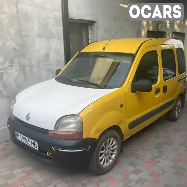 Мінівен Renault Kangoo 2002 1.87 л. Ручна / Механіка обл. Кіровоградська, Кропивницький (Кіровоград) - Фото 1/12