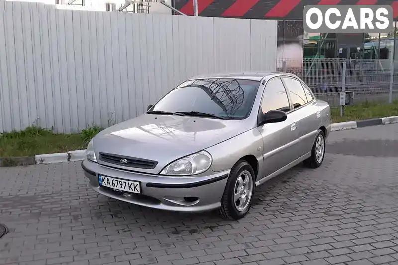 Седан Kia Rio 2002 1.49 л. Автомат обл. Київська, Київ - Фото 1/16