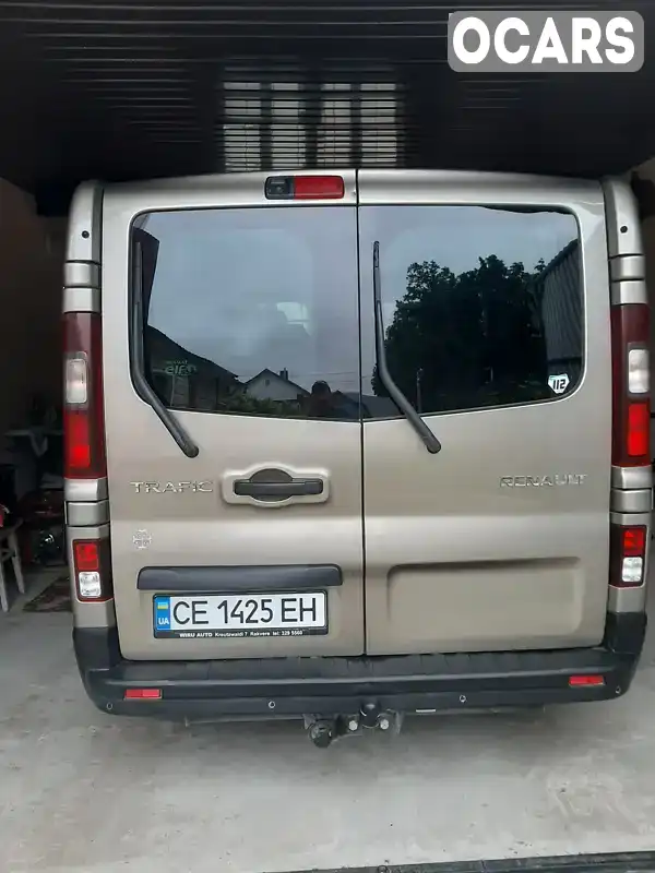 Мінівен Renault Trafic 2016 1.6 л. Ручна / Механіка обл. Чернівецька, Чернівці - Фото 1/15