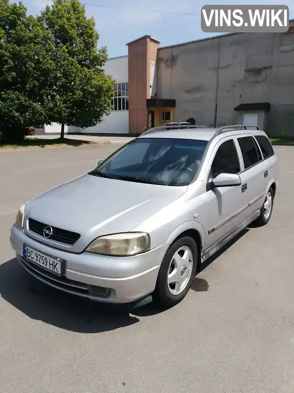 Універсал Opel Astra 1999 2 л. Ручна / Механіка обл. Львівська, Новояворівськ - Фото 1/13