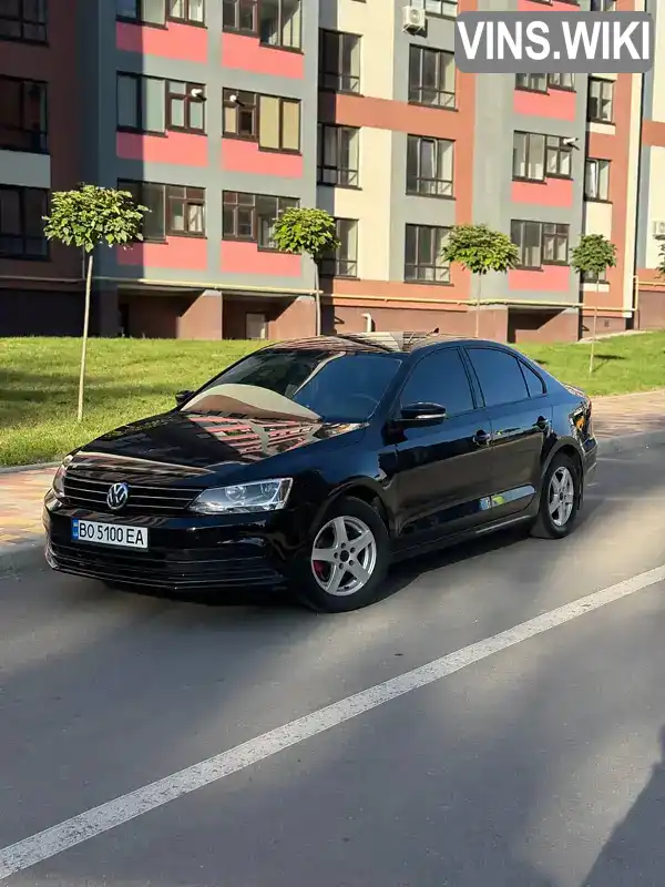 Седан Volkswagen Jetta 2015 2 л. Ручна / Механіка обл. Тернопільська, Тернопіль - Фото 1/17