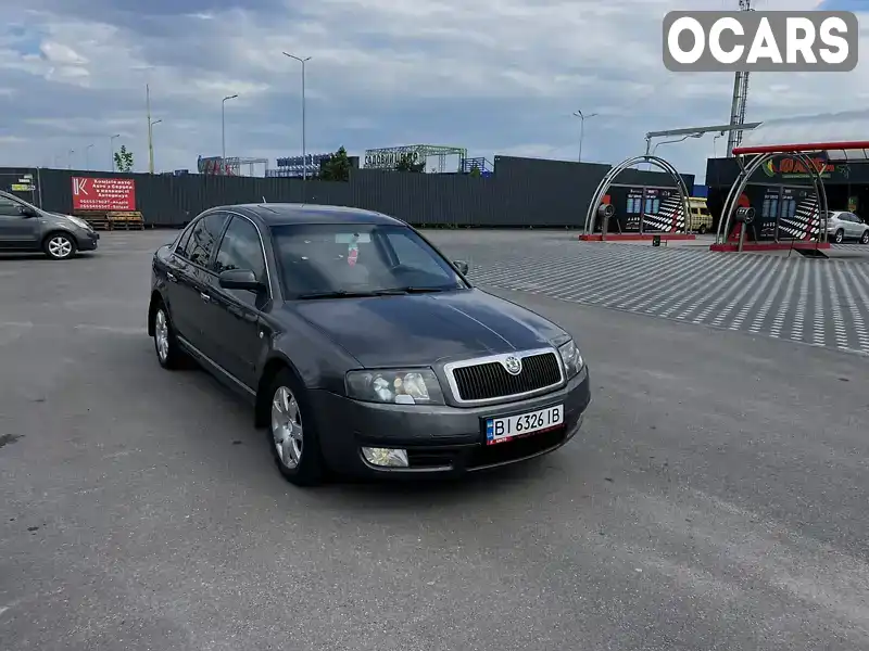 Лифтбек Skoda Superb 2002 1.98 л. Ручная / Механика обл. Полтавская, Полтава - Фото 1/21