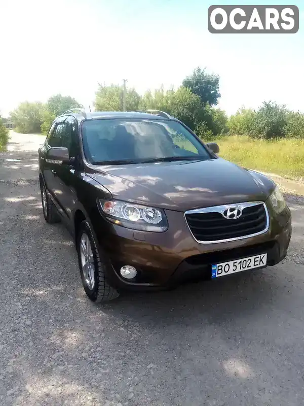 Внедорожник / Кроссовер Hyundai Santa FE 2010 2.2 л. Автомат обл. Тернопольская, Збараж - Фото 1/8