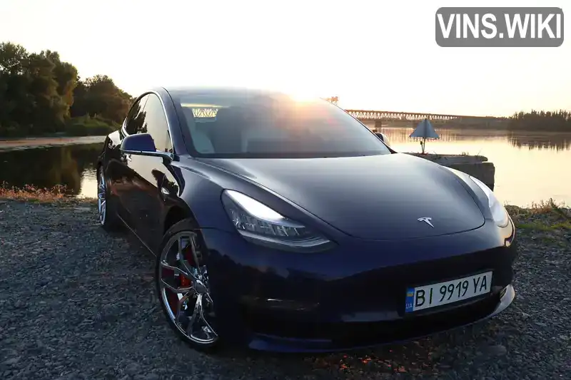 Седан Tesla Model 3 2019 null_content л. Автомат обл. Полтавська, Кременчук - Фото 1/17