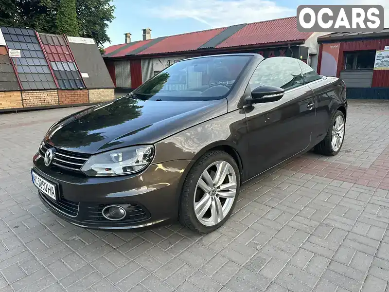 Кабриолет Volkswagen Eos 2011 1.97 л. Автомат обл. Волынская, Луцк - Фото 1/21