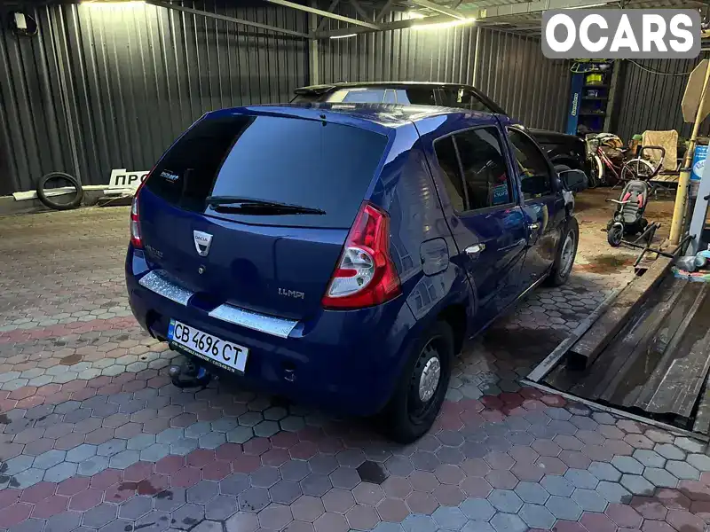 Хетчбек Dacia Sandero 2009 1.39 л. Ручна / Механіка обл. Чернігівська, Бахмач - Фото 1/19