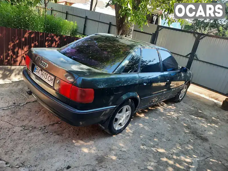 Седан Audi 80 1994 1.6 л. Ручна / Механіка обл. Хмельницька, Хмельницький - Фото 1/10