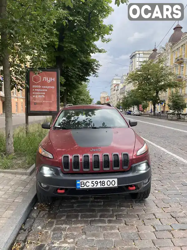 Внедорожник / Кроссовер Jeep Cherokee 2015 2.36 л. Автомат обл. Киевская, Киев - Фото 1/21