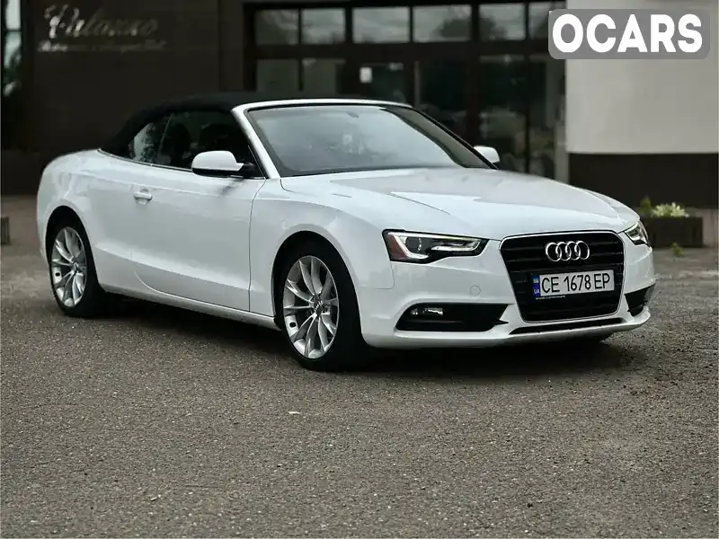 Кабріолет Audi A5 2013 1.98 л. Автомат обл. Чернівецька, Чернівці - Фото 1/17