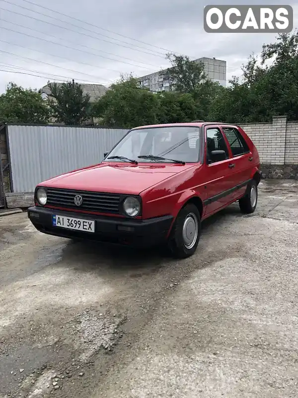 Хетчбек Volkswagen Golf 1991 1.6 л. Ручна / Механіка обл. Київська, Фастів - Фото 1/9