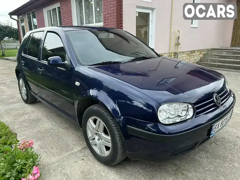 Хетчбек Volkswagen Golf 2001 1.39 л. Ручна / Механіка обл. Хмельницька, Ізяслав - Фото 1/20