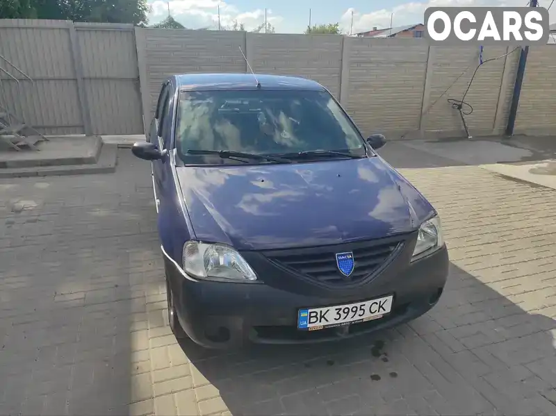 Седан Dacia Logan 2007 1.4 л. Ручна / Механіка обл. Рівненська, Здолбунів - Фото 1/18