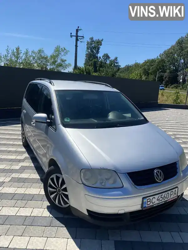 Мінівен Volkswagen Touran 2004 1.98 л. Ручна / Механіка обл. Львівська, Львів - Фото 1/11