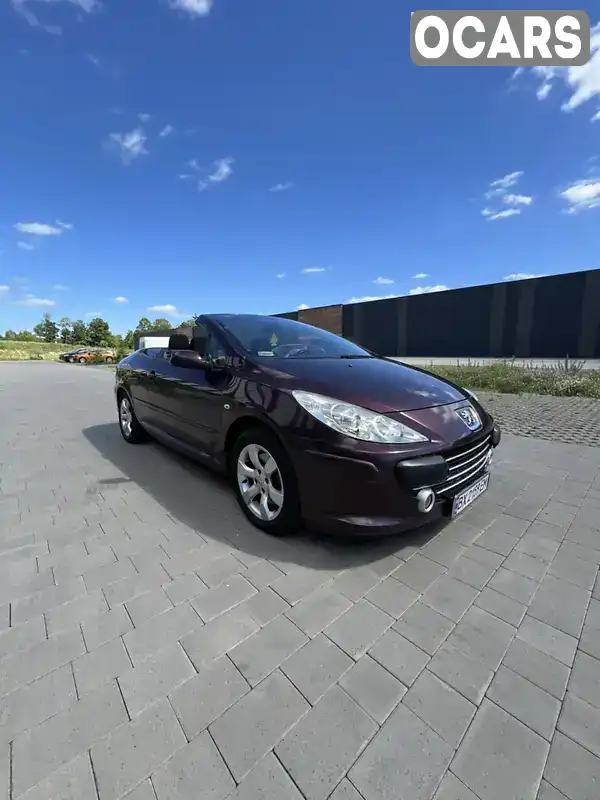 Кабріолет Peugeot 307 2006 2 л. Ручна / Механіка обл. Хмельницька, Хмельницький - Фото 1/21