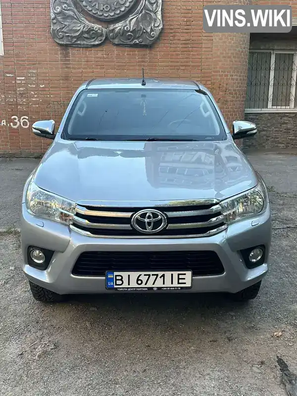 Пікап Toyota Hilux 2017 2.39 л. Ручна / Механіка обл. Полтавська, Полтава - Фото 1/21