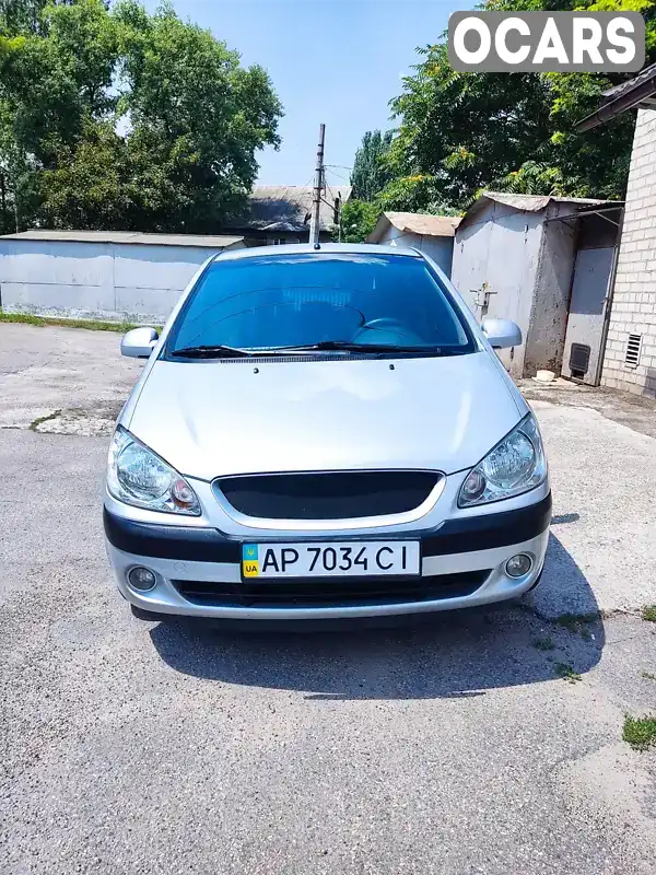 Хэтчбек Hyundai Getz 2008 1.6 л. Автомат обл. Запорожская, Запорожье - Фото 1/9