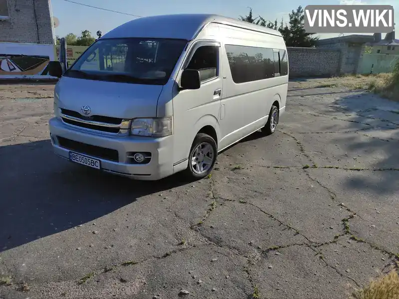 Мінівен Toyota Hiace 2008 2.7 л. Ручна / Механіка обл. Миколаївська, Миколаїв - Фото 1/9