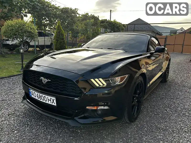 Кабріолет Ford Mustang 2015 2.3 л. Автомат обл. Закарпатська, Мукачево - Фото 1/21