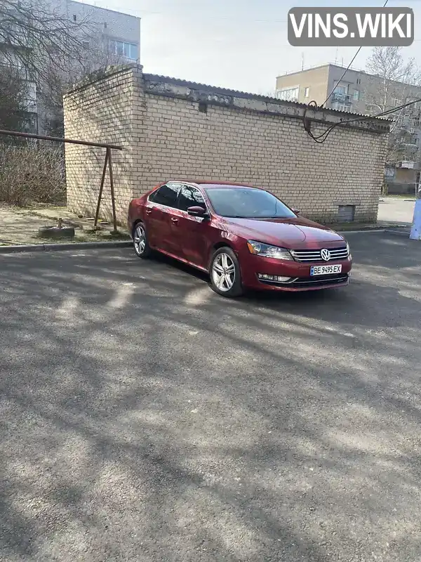 Седан Volkswagen Passat 2014 1.8 л. Автомат обл. Миколаївська, Очаків - Фото 1/14