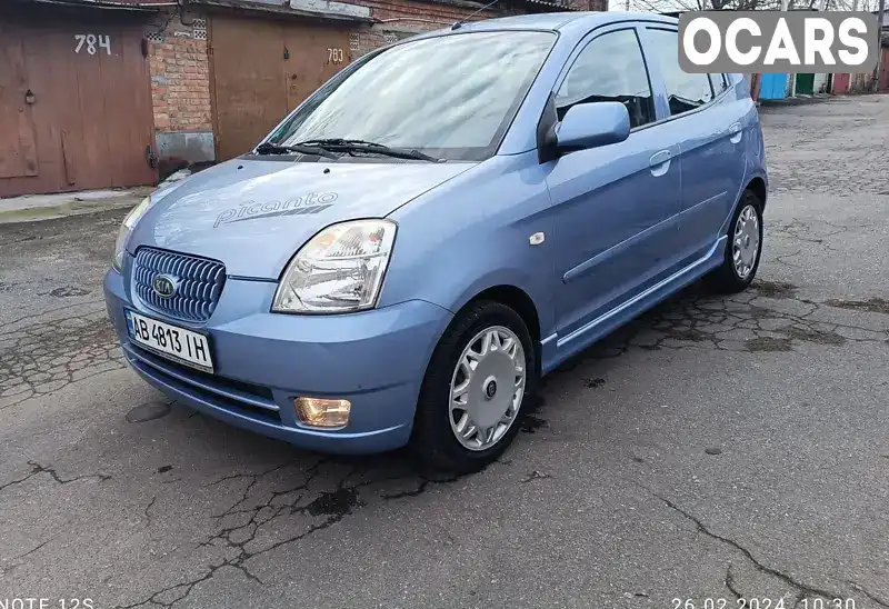 Хэтчбек Kia Picanto 2005 1.1 л. Ручная / Механика обл. Винницкая, Винница - Фото 1/14