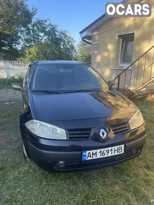 Седан Renault Megane 2005 1.6 л. Автомат обл. Житомирська, Брусилів - Фото 1/21