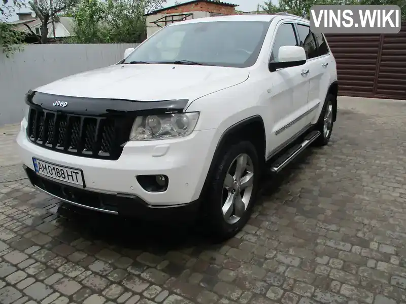 Позашляховик / Кросовер Jeep Grand Cherokee 2012 2.99 л. Автомат обл. Житомирська, Житомир - Фото 1/21