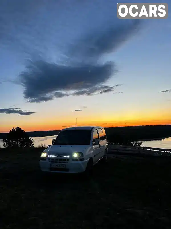 Мінівен Fiat Doblo 2001 1.9 л. Ручна / Механіка обл. Чернівецька, Сокиряни - Фото 1/17