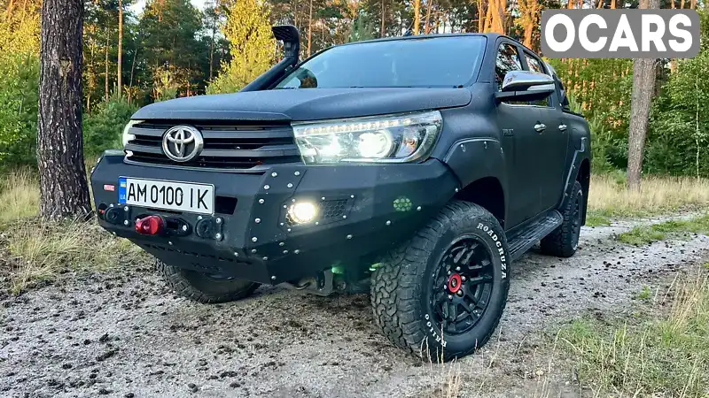 Пікап Toyota Hilux 2016 2.76 л. Автомат обл. Житомирська, Житомир - Фото 1/21