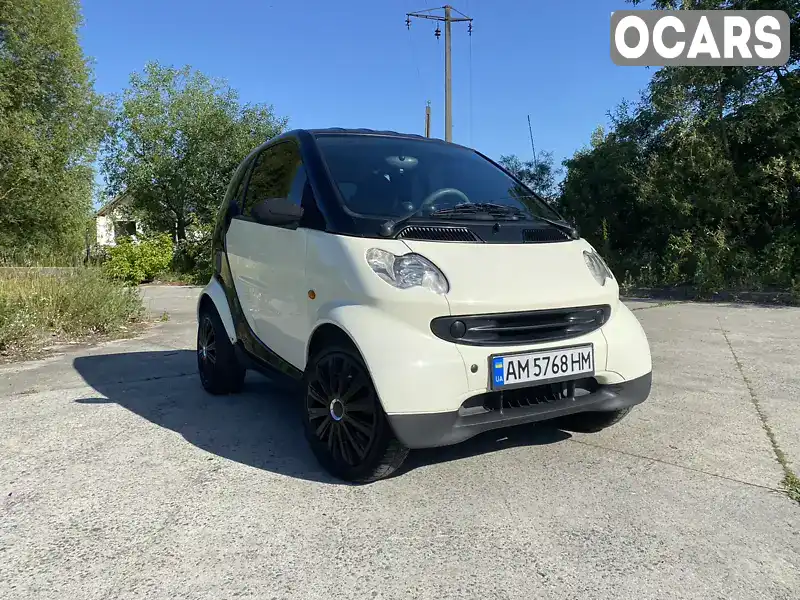 Купе Smart Fortwo 2004 0.7 л. Автомат обл. Житомирська, Звягель - Фото 1/15