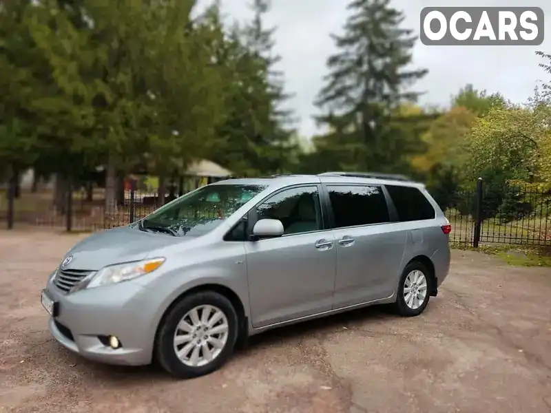 Мінівен Toyota Sienna 2016 3.5 л. Автомат обл. Житомирська, Бердичів - Фото 1/9