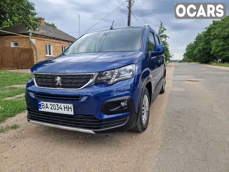 Мінівен Peugeot Rifter 2019 1.56 л. Ручна / Механіка обл. Кіровоградська, Кропивницький (Кіровоград) - Фото 1/19