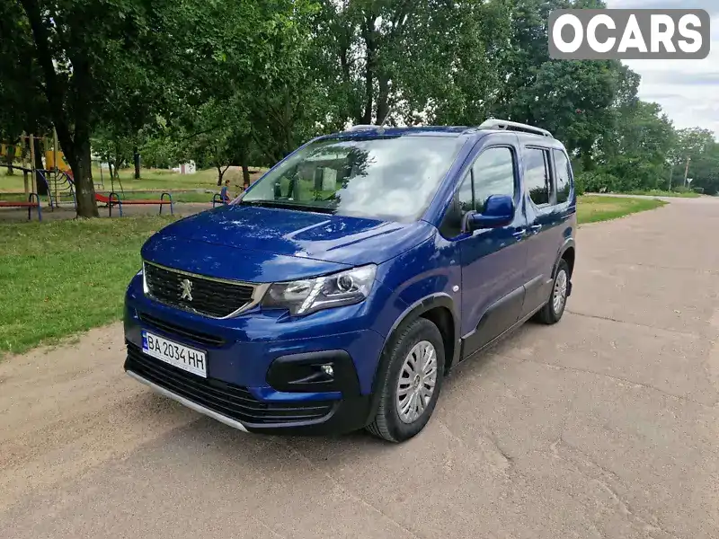 VR3EC9HPAKJ820490 Peugeot Rifter 2019 Мінівен 1.56 л. Фото 2