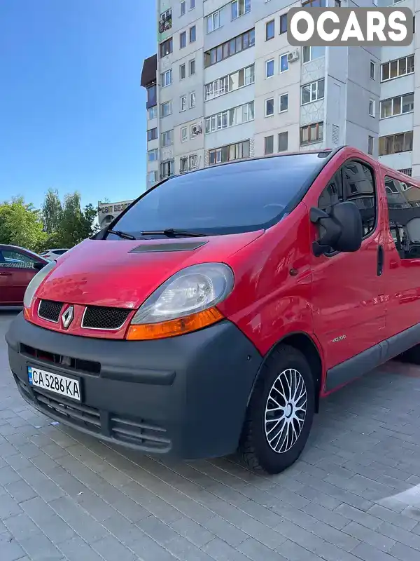 Мінівен Renault Trafic 2002 1.87 л. Ручна / Механіка обл. Черкаська, Черкаси - Фото 1/21