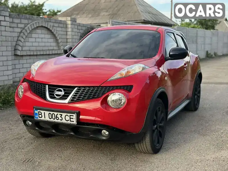 Позашляховик / Кросовер Nissan Juke 2013 1.62 л. Автомат обл. Полтавська, Кременчук - Фото 1/12