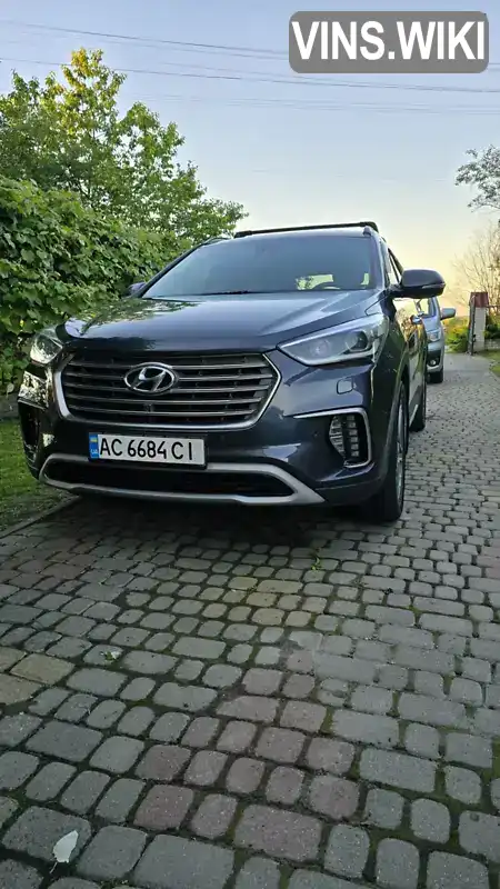 Позашляховик / Кросовер Hyundai Grand Santa Fe 2017 2.2 л. Автомат обл. Львівська, Львів - Фото 1/15