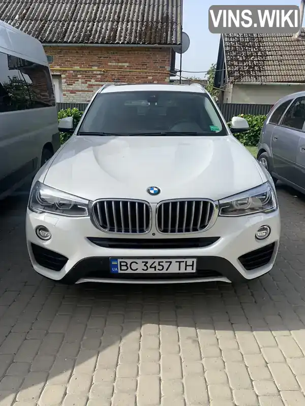 Позашляховик / Кросовер BMW X3 2016 2 л. Автомат обл. Львівська, Миколаїв - Фото 1/21