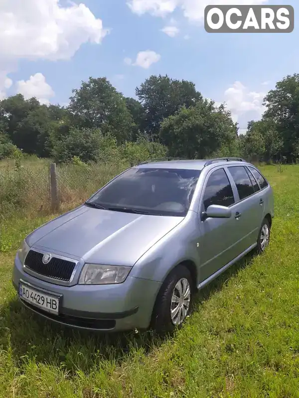 Універсал Skoda Fabia 2003 1.4 л. Ручна / Механіка обл. Закарпатська, Тячів - Фото 1/6