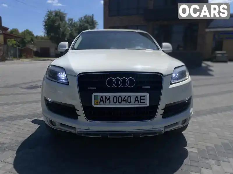 Позашляховик / Кросовер Audi Q7 2008 3 л. Автомат обл. Житомирська, Звягель - Фото 1/19