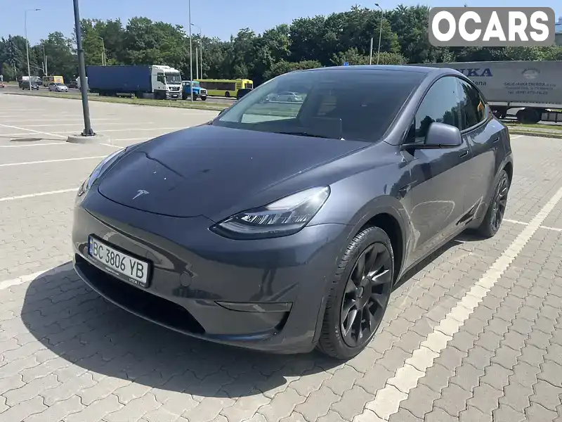 7SAYGDEE6NA017484 Tesla Model Y 2022 Позашляховик / Кросовер  Фото 2