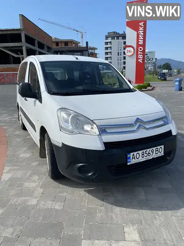 Мінівен Citroen Berlingo 2011 1.56 л. Ручна / Механіка обл. Закарпатська, Хуст - Фото 1/5