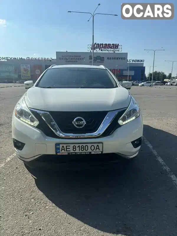 Позашляховик / Кросовер Nissan Murano 2016 3.5 л. Автомат обл. Дніпропетровська, Дніпро (Дніпропетровськ) - Фото 1/12